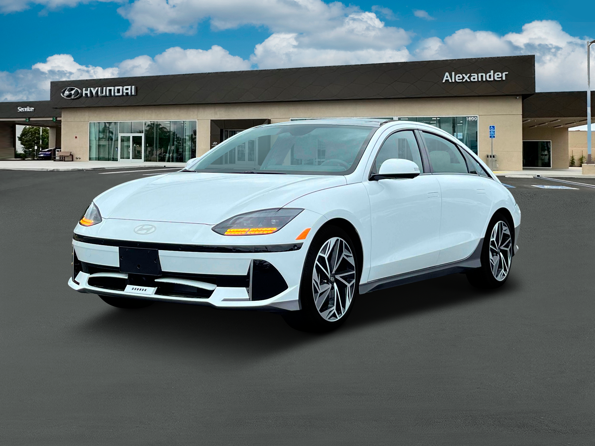 2025 New Blue Hyundai IONIQ 6 Alexander Hyundai Oxnard