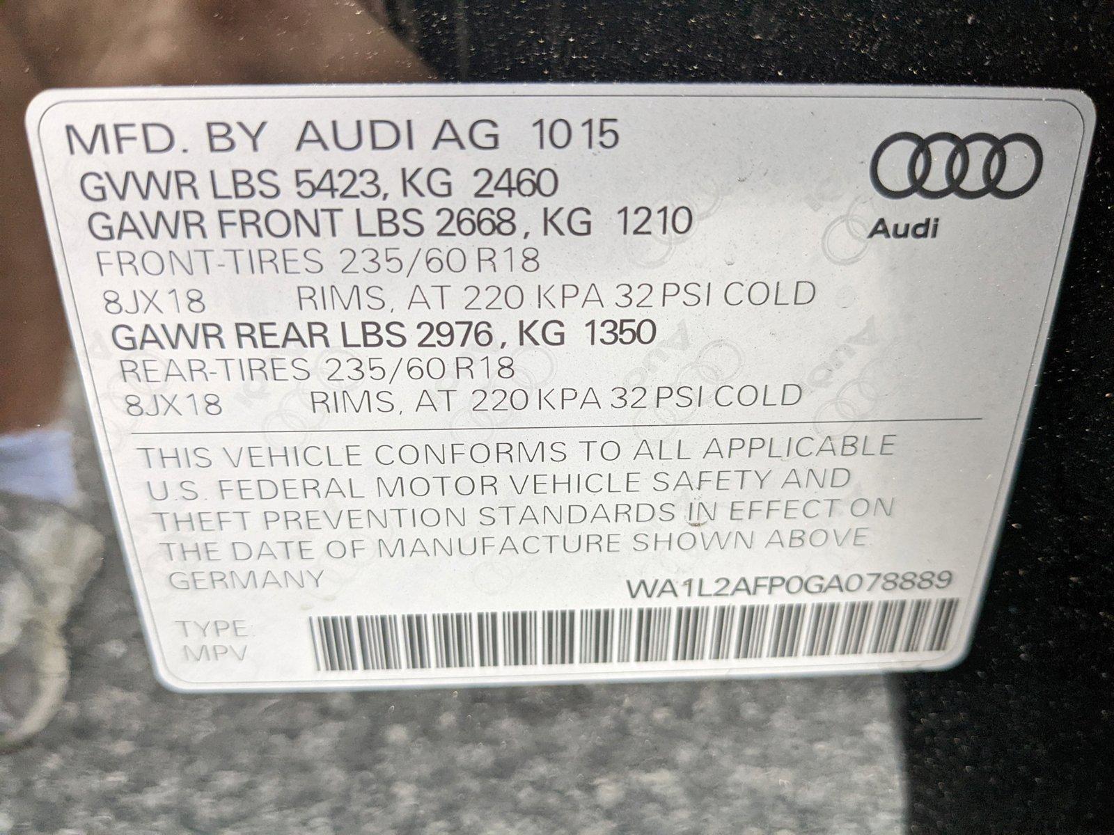 2016 Audi Q5 Vehicle Photo in Orlando, FL 32811