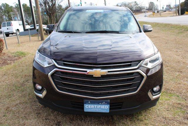 Certified 2021 Chevrolet Traverse 1LT with VIN 1GNERGKW1MJ261425 for sale in Lancaster, SC