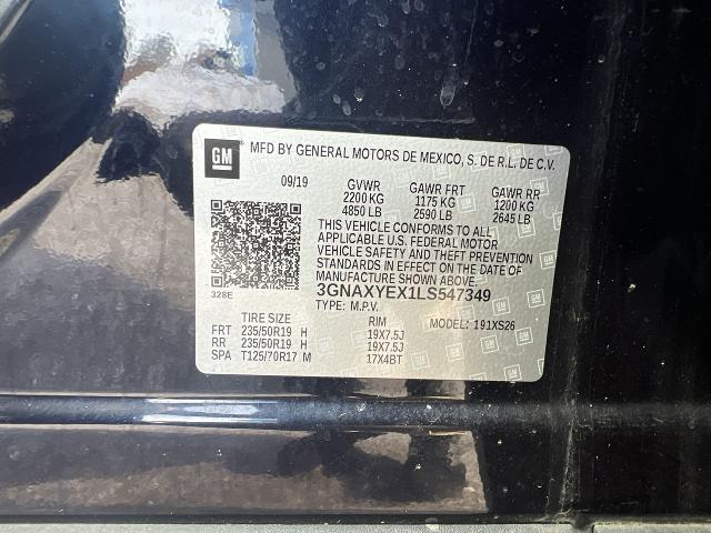 2020 Chevrolet Equinox Vehicle Photo in BOSTON, NY 14025-9684