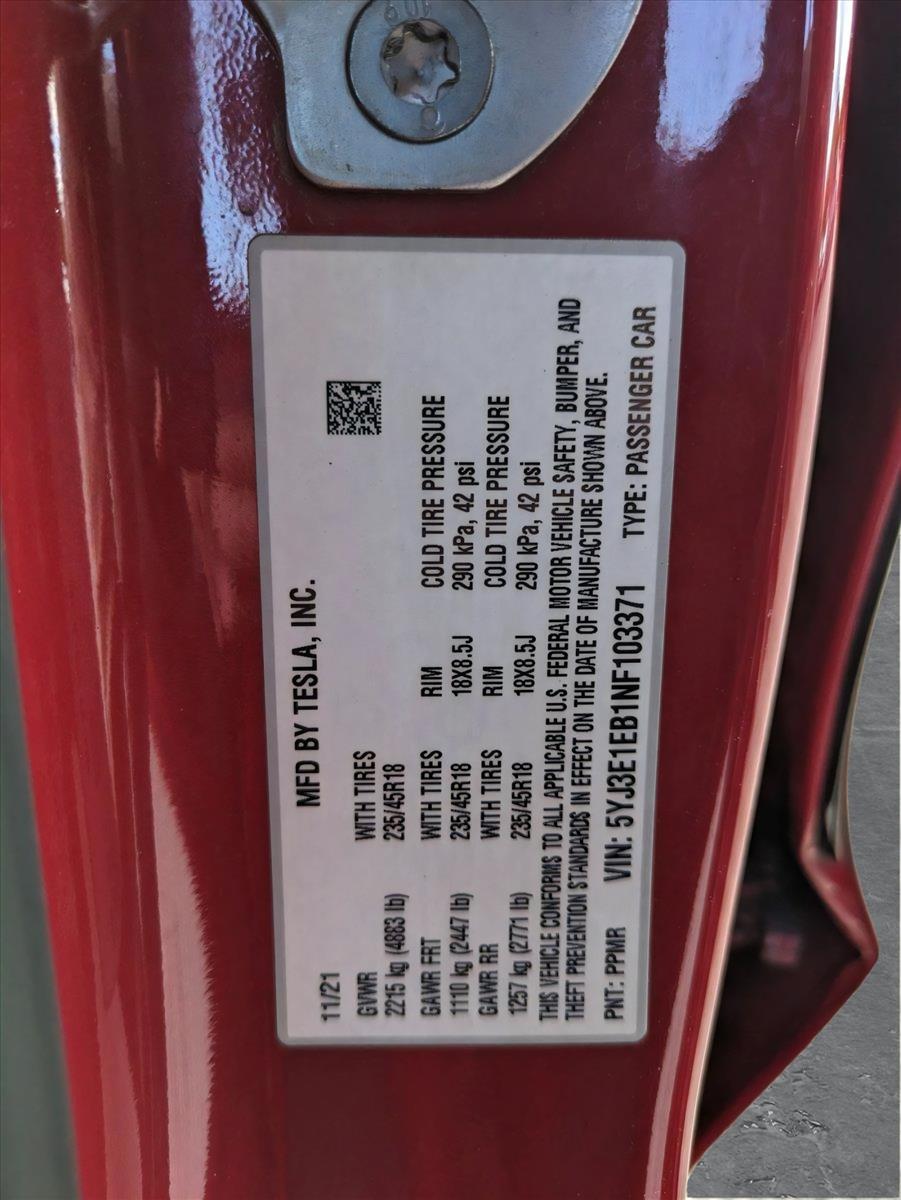 2022 Tesla Model 3 Vehicle Photo in Sanford, FL 32771