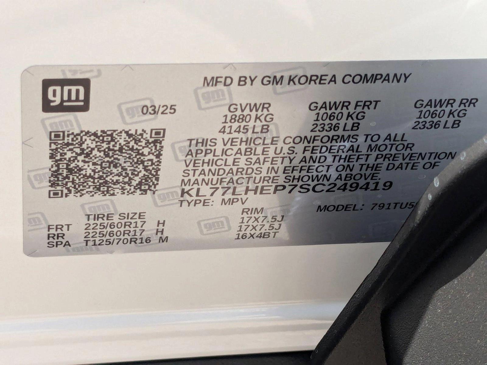 2025 Chevrolet Trax Vehicle Photo in MIAMI, FL 33134-2699