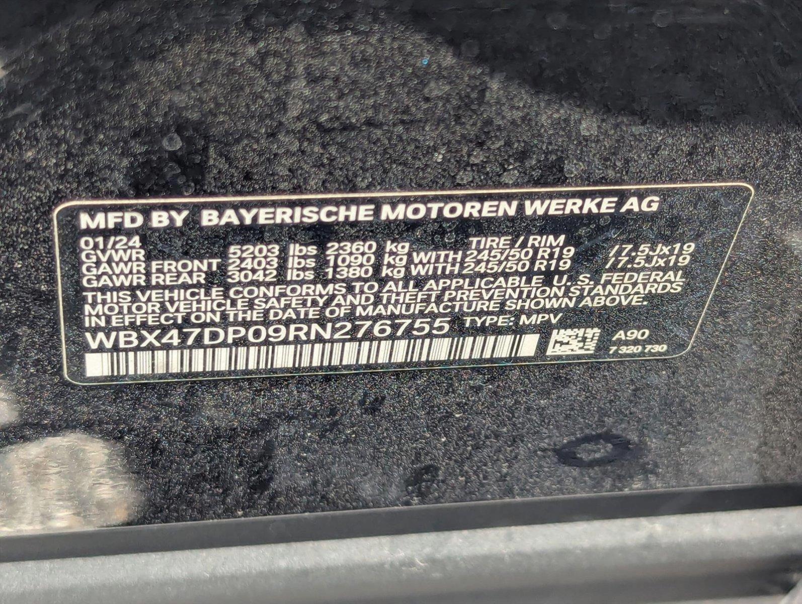 2024 BMW X3 sDrive30i Vehicle Photo in Delray Beach, FL 33444