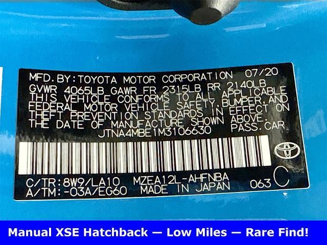 2021 Toyota Corolla Hatchback Vehicle Photo in EVERETT, WA 98203-5662