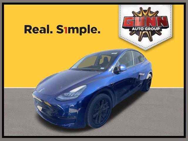 Used 2020 Tesla Model Y Long Range with VIN 5YJYGDEE3LF046938 for sale in Selma, TX