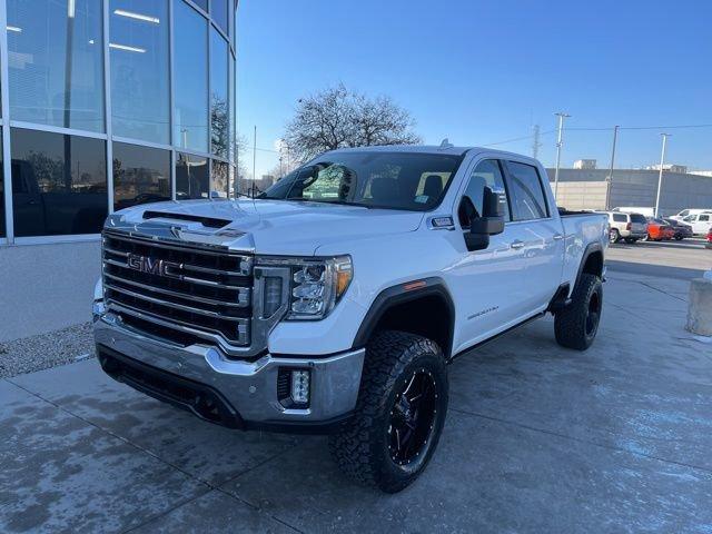 Used 2021 GMC Sierra 3500HD SLT with VIN 1GT49UEY2MF204203 for sale in Salt Lake City, UT