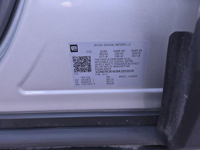 2021 Chevrolet Traverse Vehicle Photo in NEDERLAND, TX 77627-8017