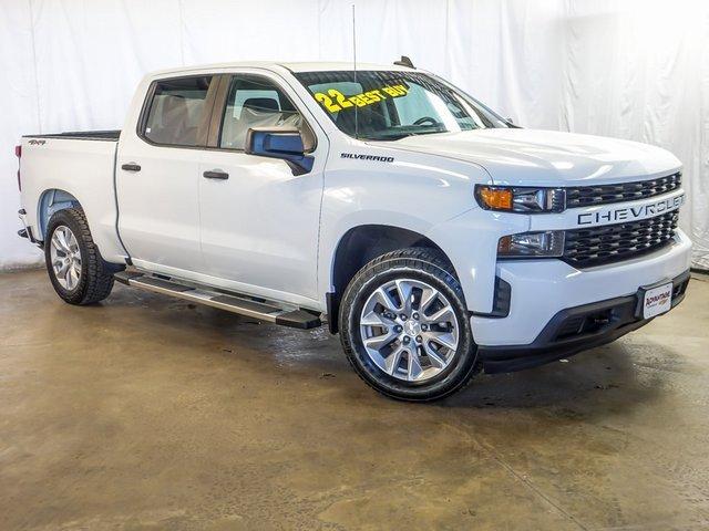 Used 2022 Chevrolet Silverado 1500 Limited Custom with VIN 3GCPYBEK2NG140874 for sale in Bolingbrook, IL