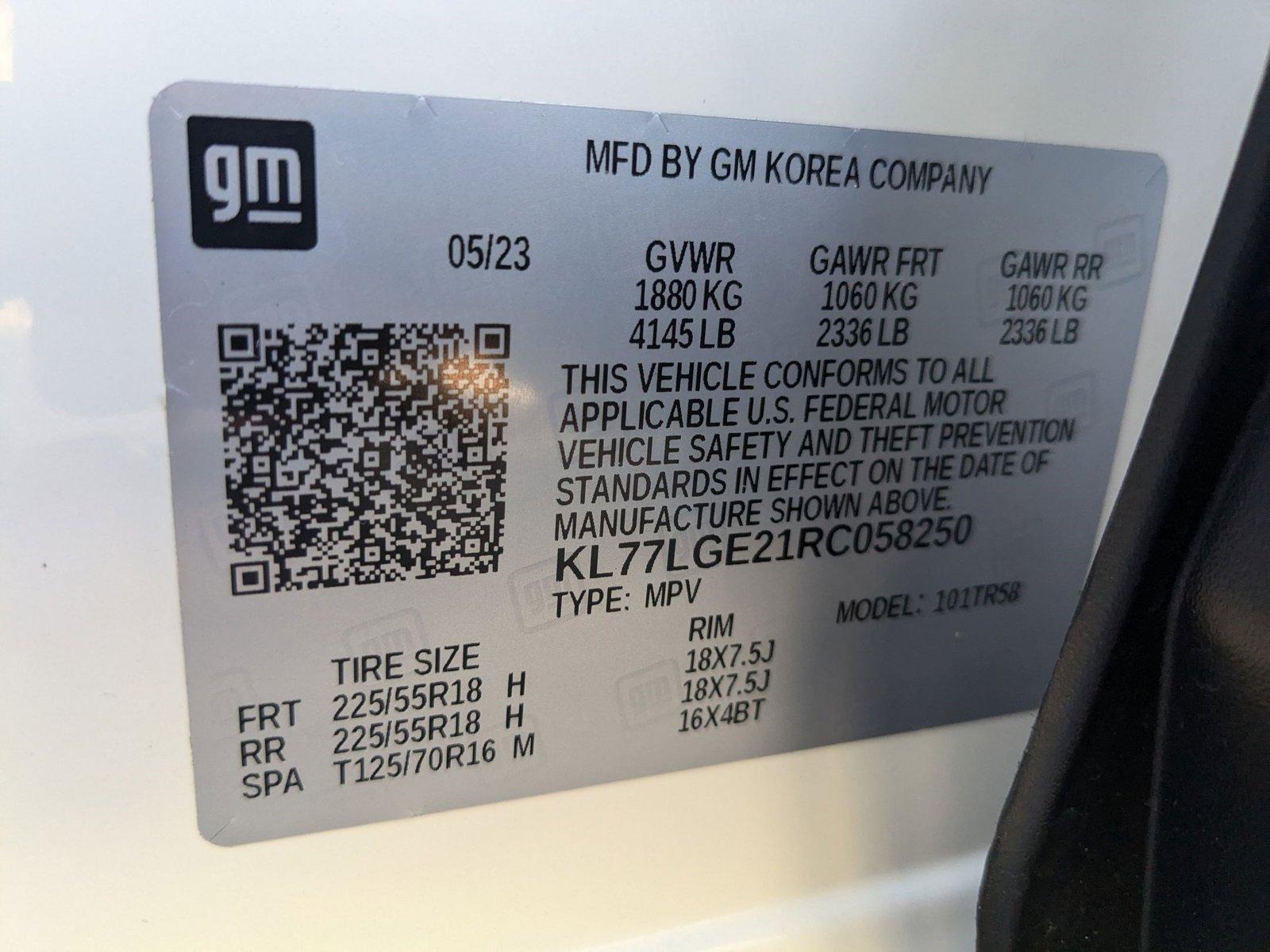 2024 Chevrolet Trax Vehicle Photo in Sanford, FL 32771