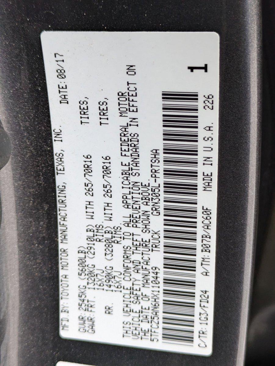 2017 Toyota Tacoma Vehicle Photo in Clearwater, FL 33765