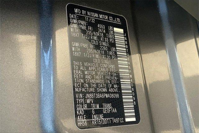 2023 Nissan Rogue Vehicle Photo in TOPEKA, KS 66609-0000