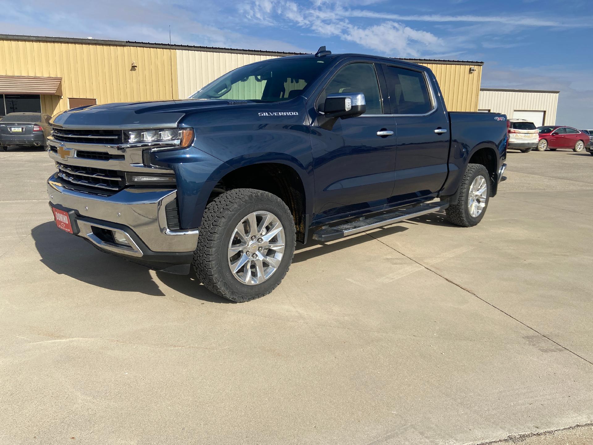 Used 2021 Chevrolet Silverado 1500 LTZ with VIN 1GCUYGET7MZ309293 for sale in Sac City, IA