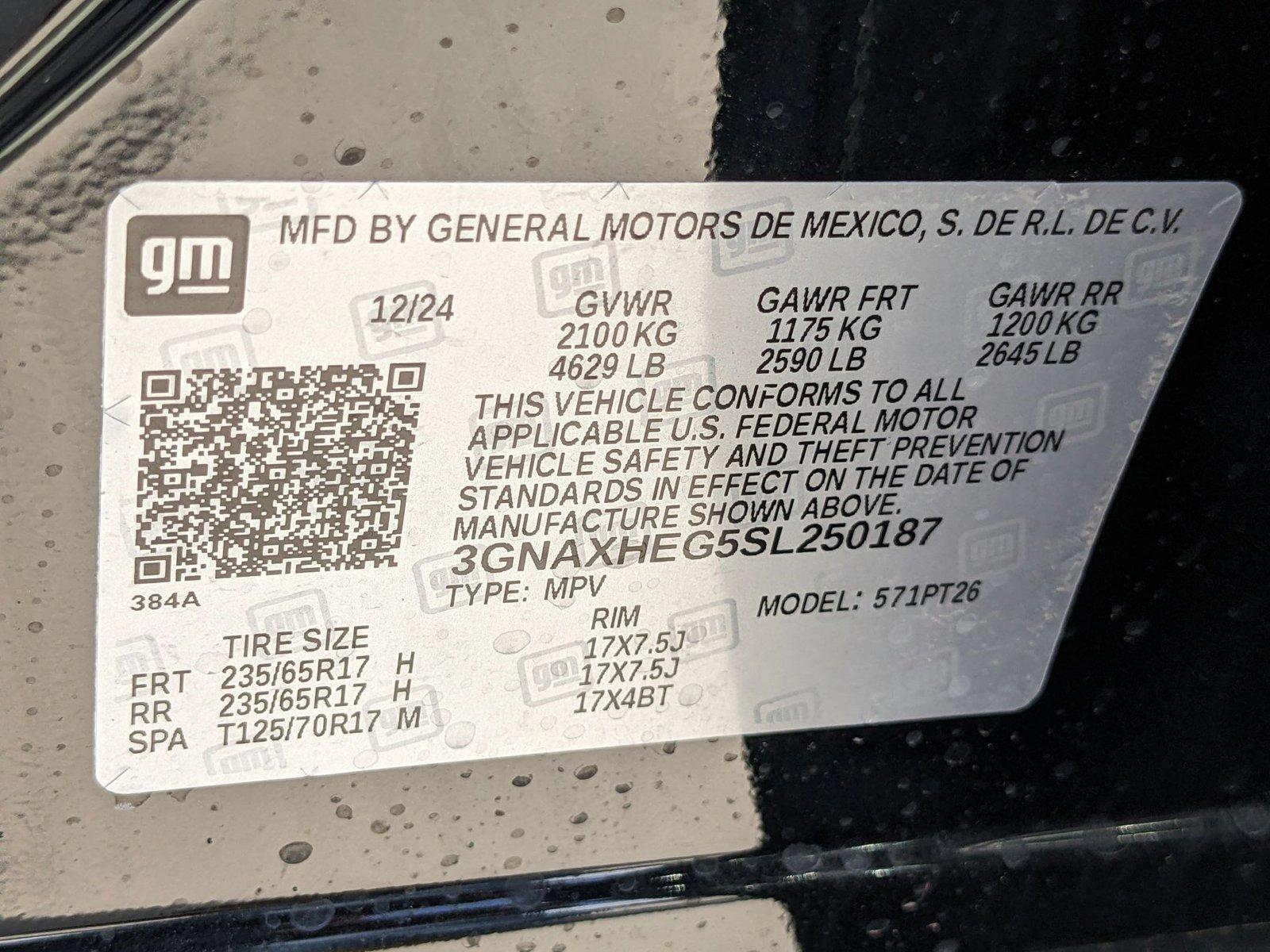 2025 Chevrolet Equinox Vehicle Photo in MIAMI, FL 33172-3015