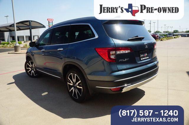 Used 2020 Honda Pilot Elite with VIN 5FNYF6H07LB055222 for sale in Weatherford, TX