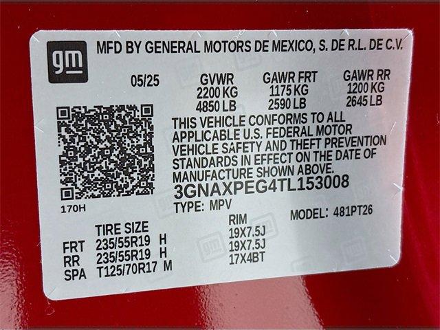 2026 Chevrolet Equinox Vehicle Photo in PUYALLUP, WA 98371-4149