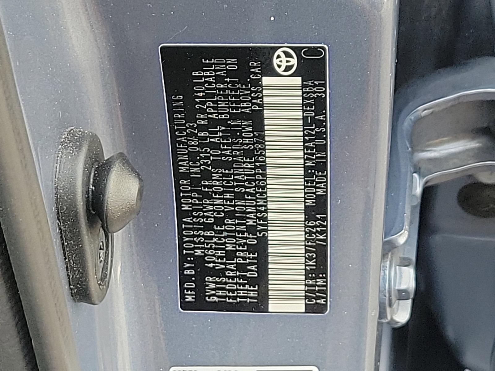 2023 Toyota Corolla Vehicle Photo in Trevose, PA 19053