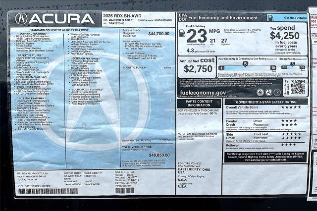 2025 Acura RDX Vehicle Photo in Tulsa, OK 74145