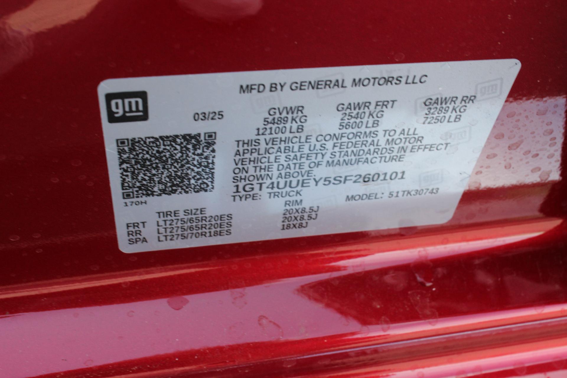 2025 GMC Sierra 3500 HD Vehicle Photo in AURORA, CO 80012-4011