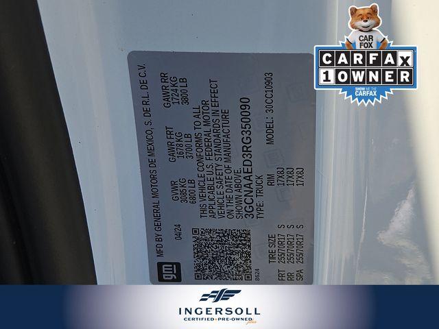 2024 Chevrolet Silverado 1500 Vehicle Photo in WATERTOWN, CT 06795-3318