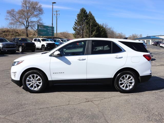 Used 2021 Chevrolet Equinox LT with VIN 3GNAXKEV5MS171865 for sale in Jonesville, MI