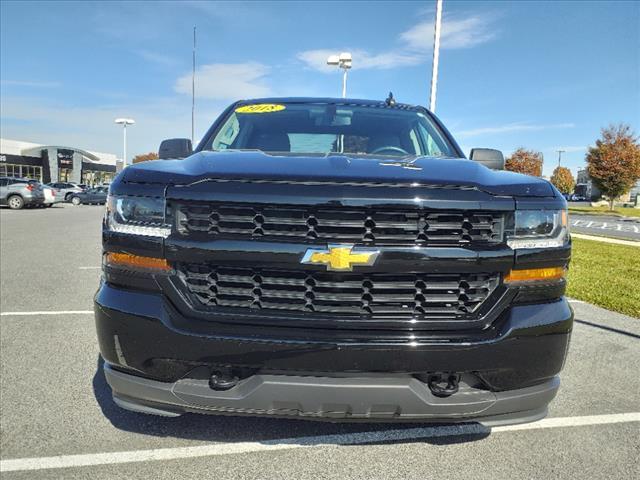 Used 2018 Chevrolet Silverado 1500 Custom with VIN 3GCUKPEC5JG315851 for sale in Chambersburg, PA