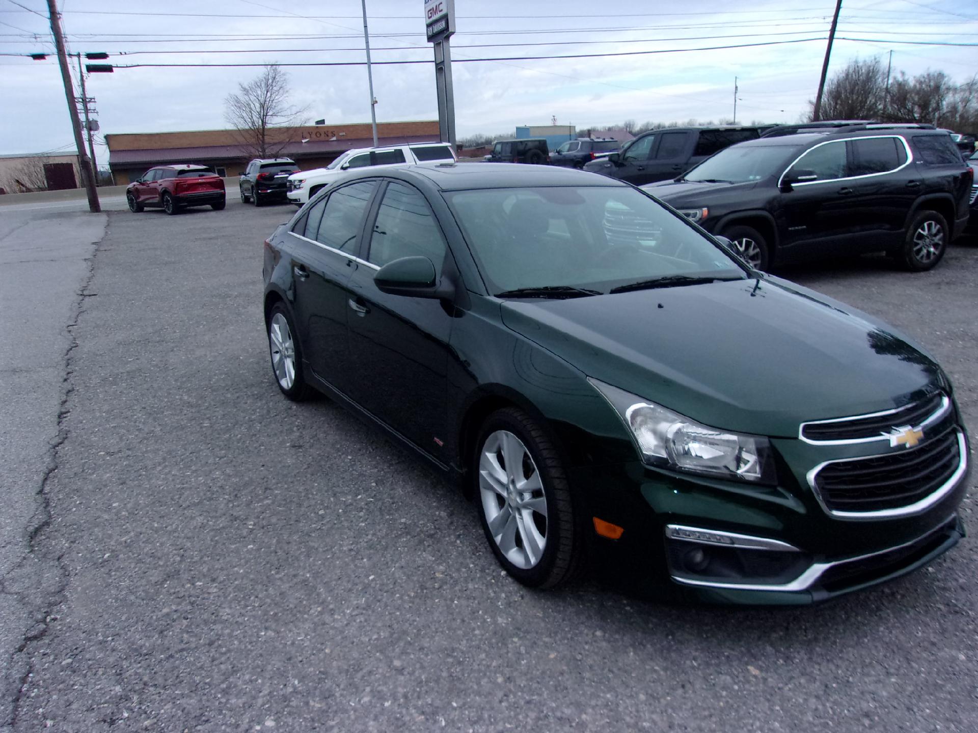 Used 2015 Chevrolet Cruze LTZ with VIN 1G1PG5SB8F7159539 for sale in Ebensburg, PA