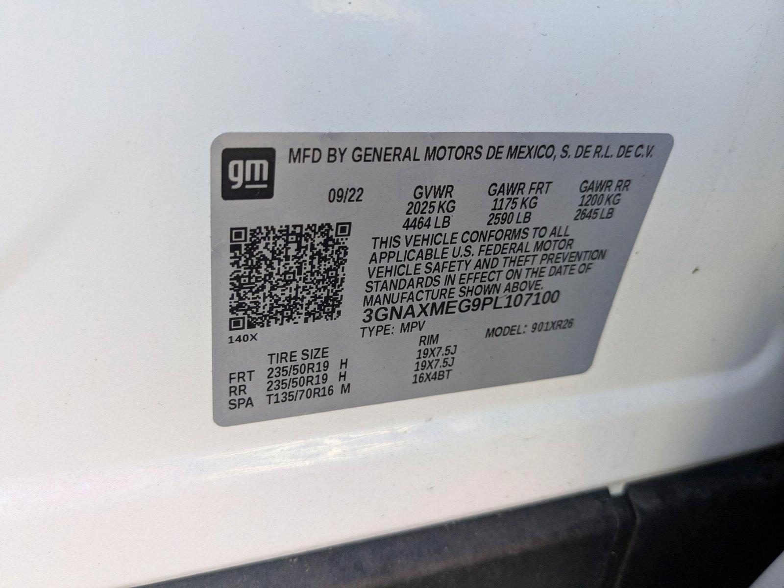 2023 Chevrolet Equinox Vehicle Photo in MIAMI, FL 33134-2699