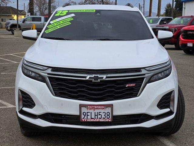 Used 2023 Chevrolet Equinox RS with VIN 3GNAXMEG3PL109585 for sale in Patterson, CA