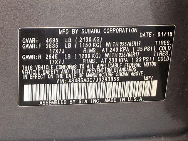 2018 Subaru Outback Vehicle Photo in PAWLING, NY 12564-3219