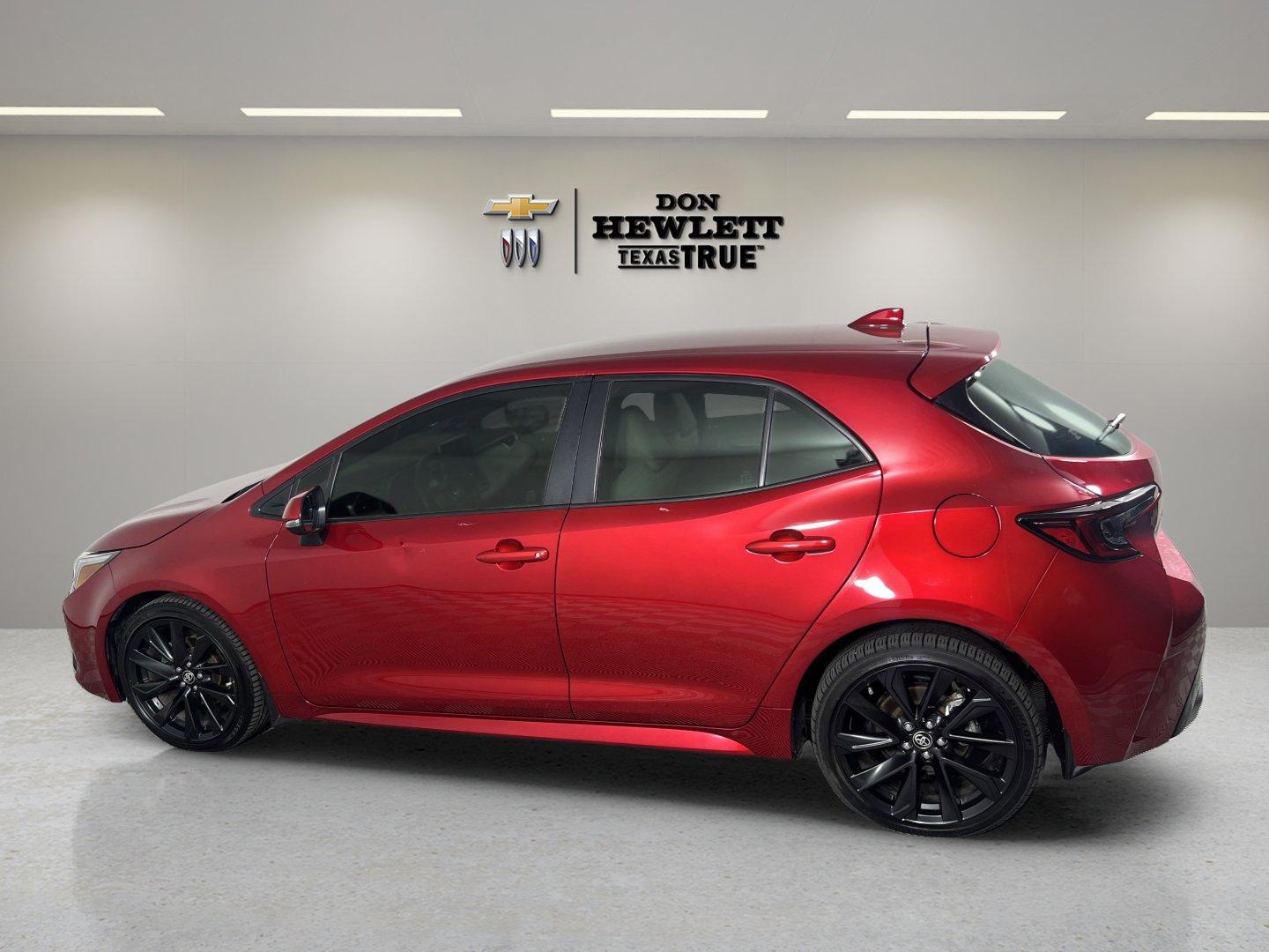 2023 Toyota Corolla Hatchback Vehicle Photo in GEORGETOWN, TX 78626-7508