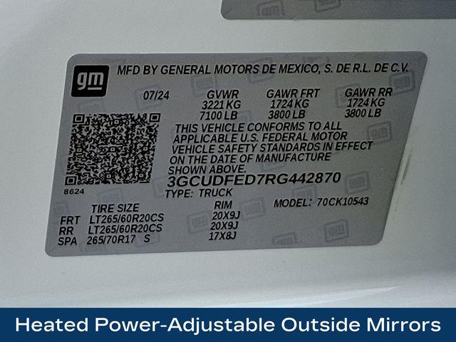 2024 Chevrolet Silverado 1500 Vehicle Photo in PAWLING, NY 12564-3219