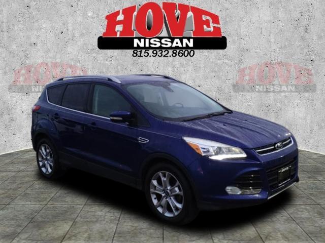 Used 2016 Ford Escape Titanium with VIN 1FMCU0JX1GUA05557 for sale in Bradley, IL