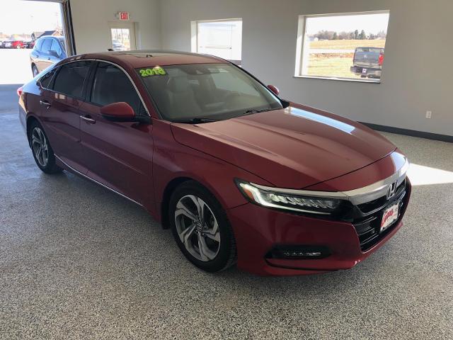 Used 2018 Honda Accord Touring with VIN 1HGCV1F9XJA197184 for sale in Marengo, IA