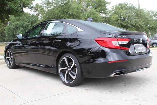 2022 Honda Accord Sedan Vehicle Photo in HOUSTON, TX 77090