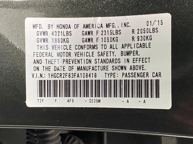 2015 Honda Accord Sedan Vehicle Photo in Appleton, WI 54913