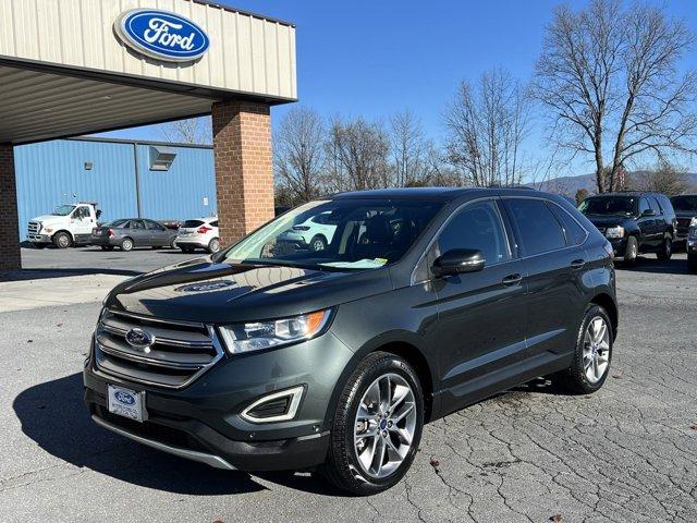 Used 2015 Ford Edge Titanium with VIN 2FMPK4K85FBB89783 for sale in Elkton, VA