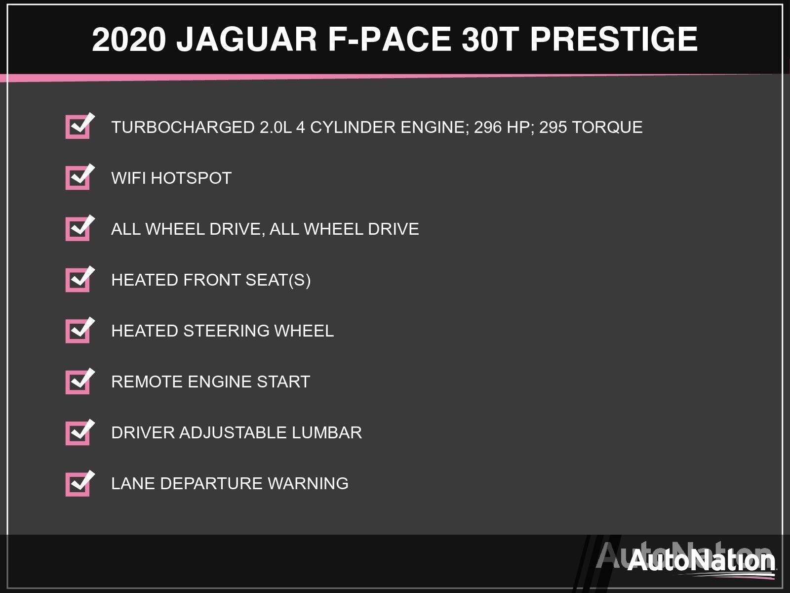 2020 Jaguar F-PACE Vehicle Photo in Sarasota, FL 34231