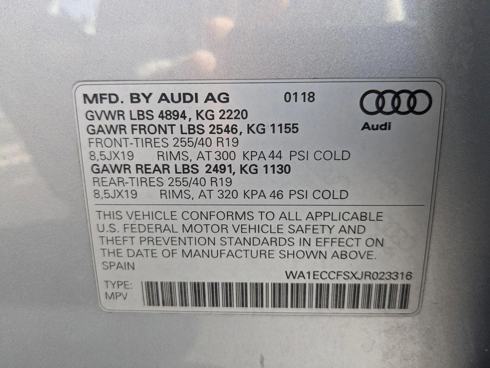 2018 Audi Q3 Vehicle Photo in Sanford, FL 32771