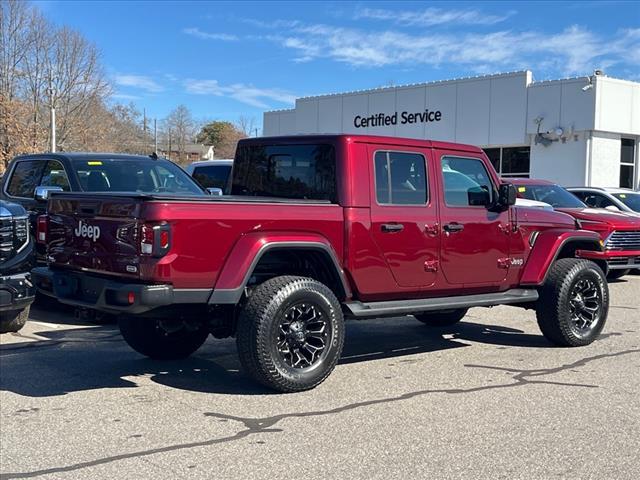 Used 2021 Jeep Gladiator Overland with VIN 1C6HJTFG3ML550519 for sale in Asheville, NC