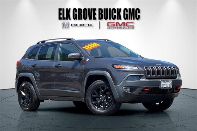 Used 2016 Jeep Cherokee Trailhawk with VIN 1C4PJMBS3GW247067 for sale in Elk Grove, CA