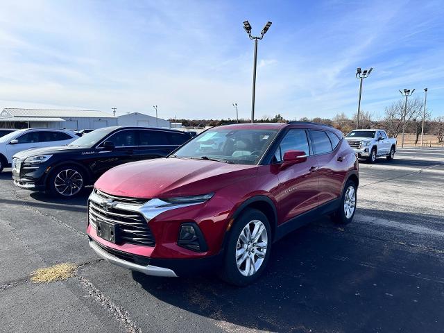 Used 2022 Chevrolet Blazer 3LT with VIN 3GNKBDRS0NS155220 for sale in Blanchard, OK