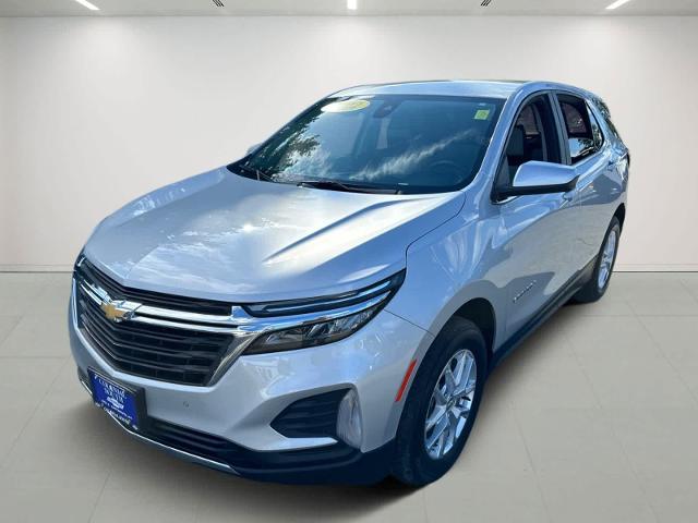 Used 2022 Chevrolet Equinox LT with VIN 3GNAXUEV5NL181125 for sale in Dartmouth, MA