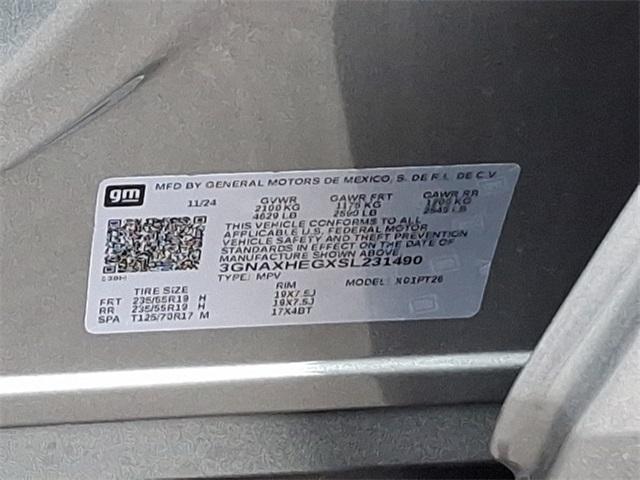 2025 Chevrolet Equinox Vehicle Photo in BERLIN, MD 21811-1121