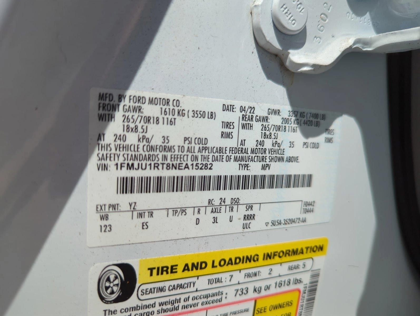 2022 Ford Expedition Vehicle Photo in Margate, FL 33063