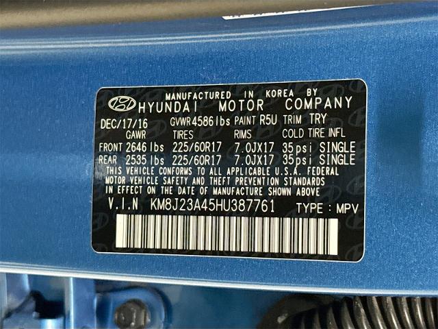 2017 Hyundai Tucson Vehicle Photo in EVERETT, WA 98203-5662