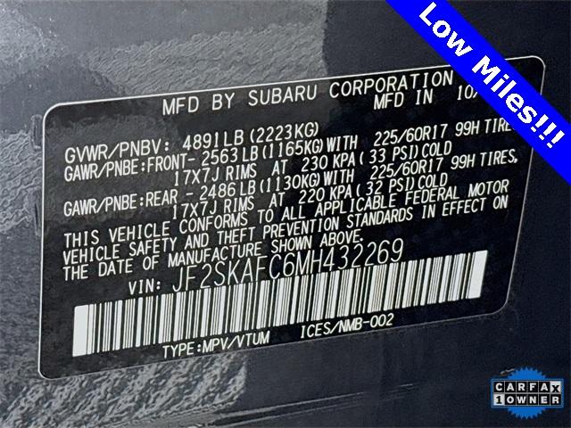 2021 Subaru Forester Vehicle Photo in Puyallup, WA 98371