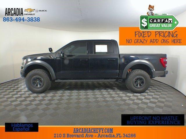 Used 2023 Ford F-150 Raptor with VIN 1FTFW1RGXPFB23603 for sale in Arcadia, FL