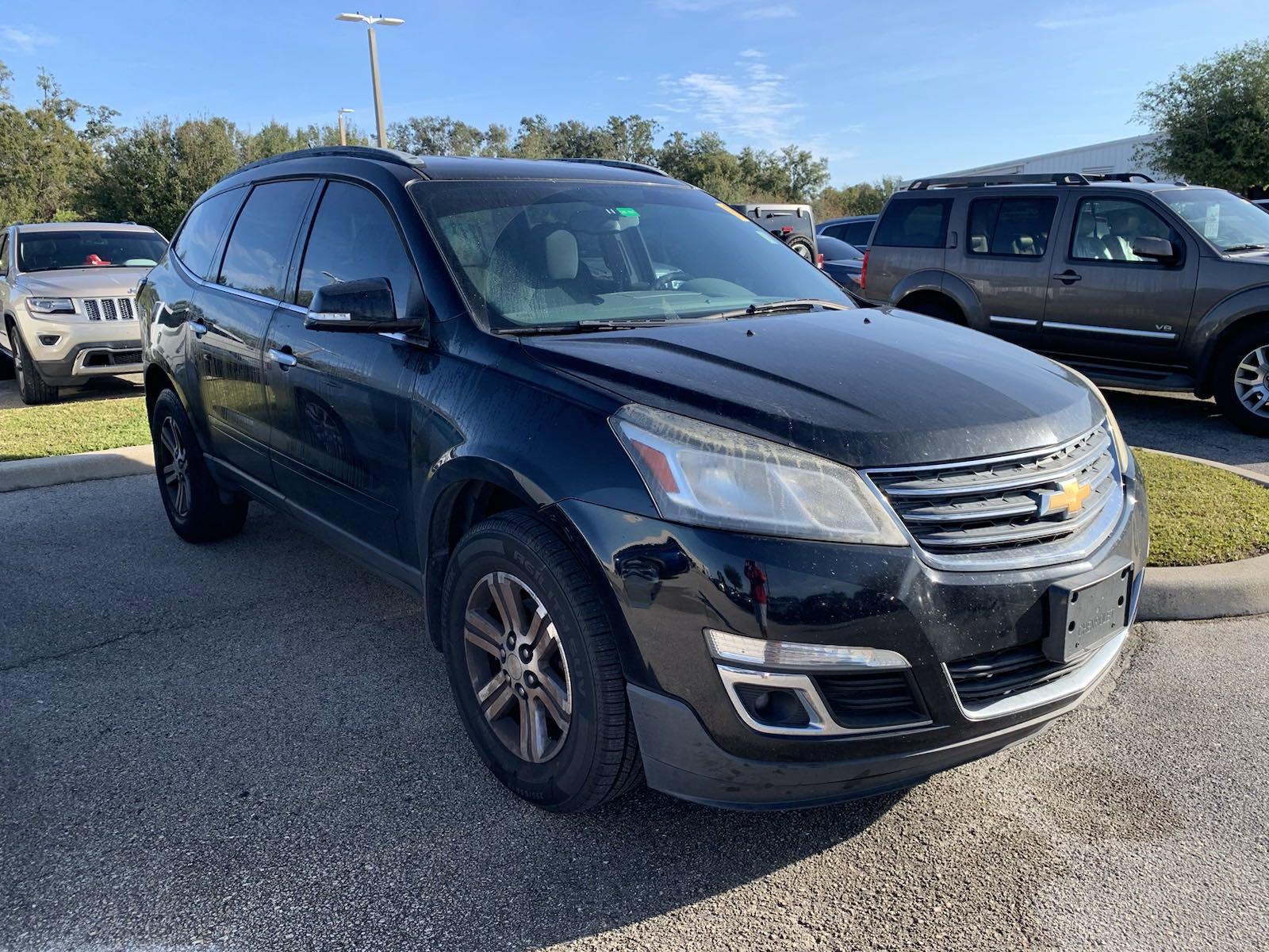 Used 2017 Chevrolet Traverse 1LT with VIN 1GNKRGKD9HJ108945 for sale in Winter Haven, FL