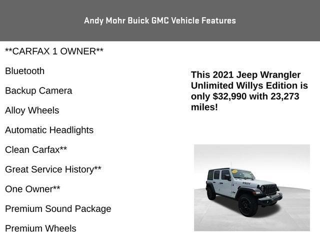 2021 Jeep Wrangler Vehicle Photo in Fishers, IN 46038