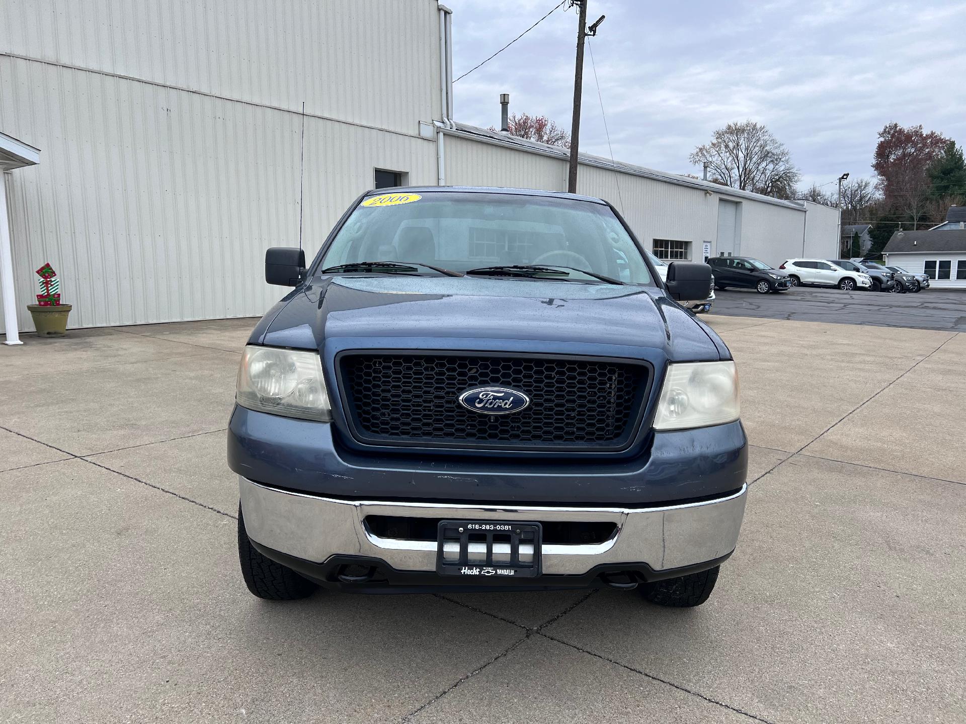 Used 2006 Ford F-150 XLT with VIN 1FTPX14596NA79492 for sale in Vandalia, IL